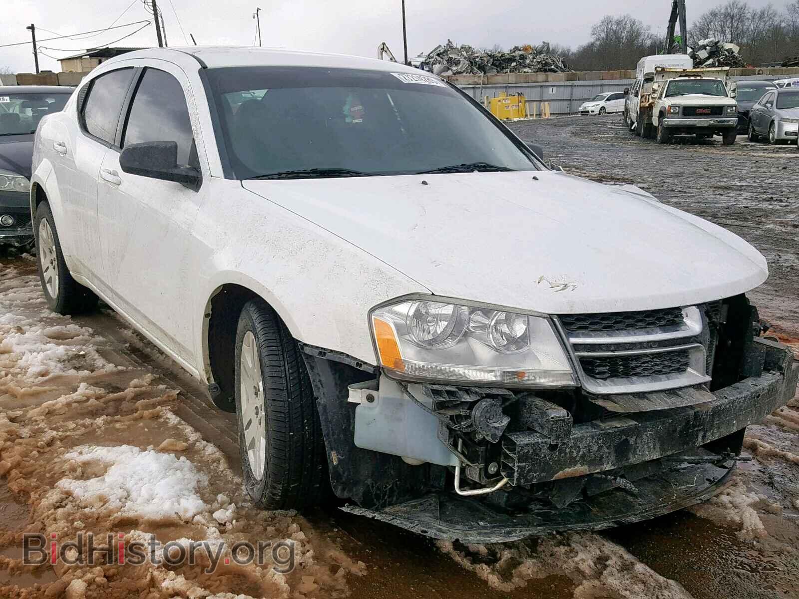 Фотография 1C3CDZAB2EN233348 - DODGE AVENGER 2014