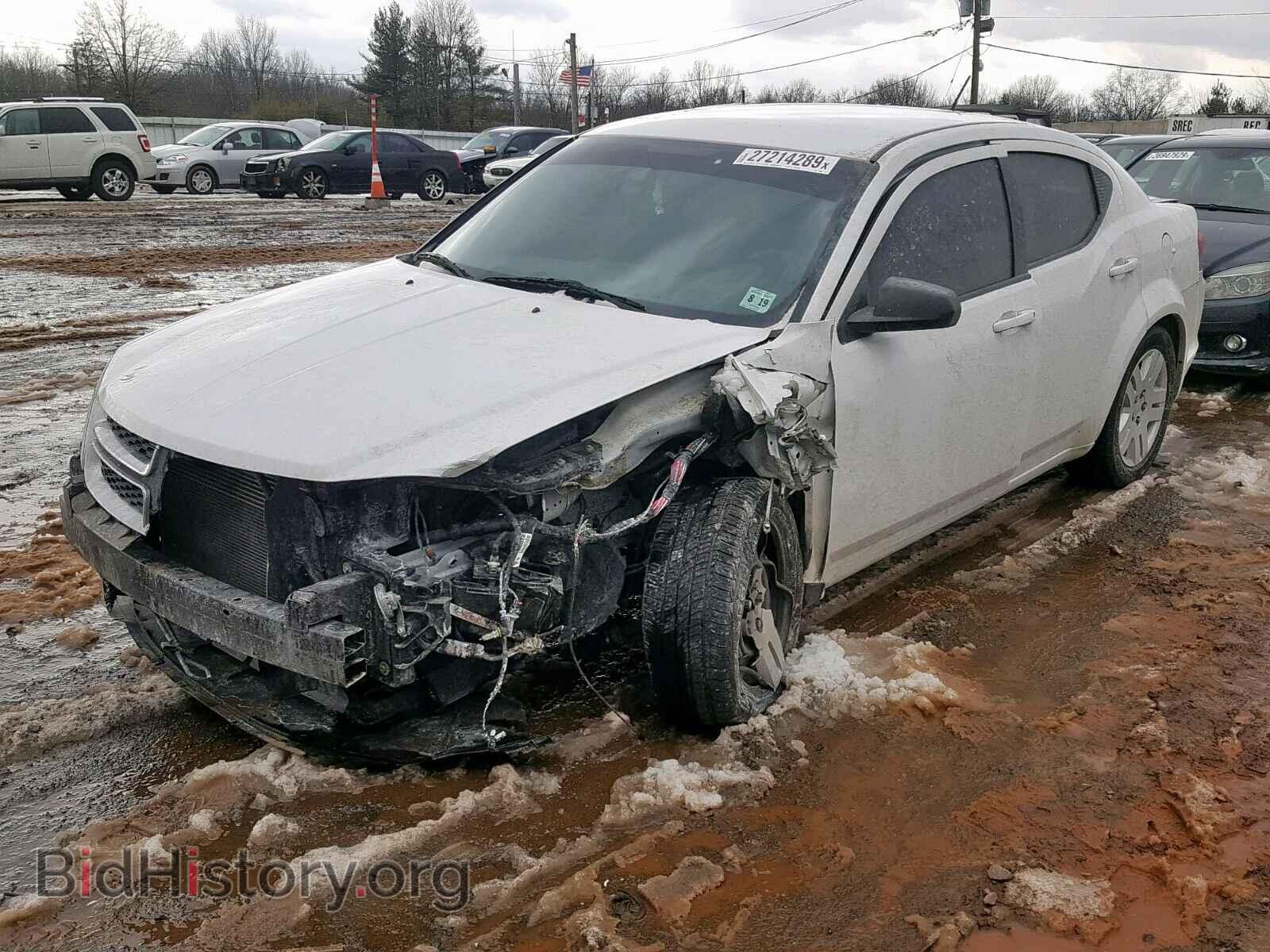 2014 DODGE AVENGER - VIN: 1C3CDZAB2EN233348 - Фото 2