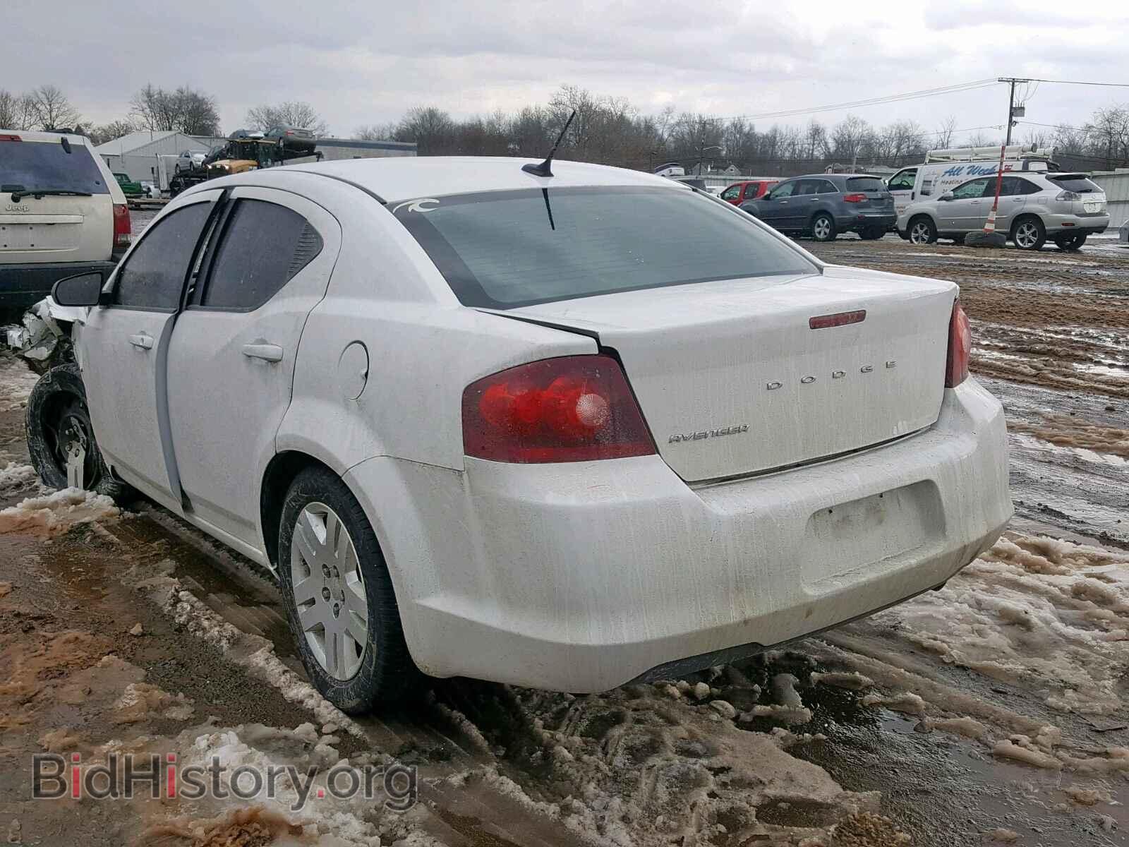 2014 DODGE AVENGER - VIN: 1C3CDZAB2EN233348 - Фото 3