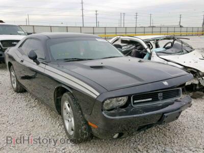 2010 Dodge CHALLENGER, черный — VIN 2B3CJ4DV1AH146381, Copart