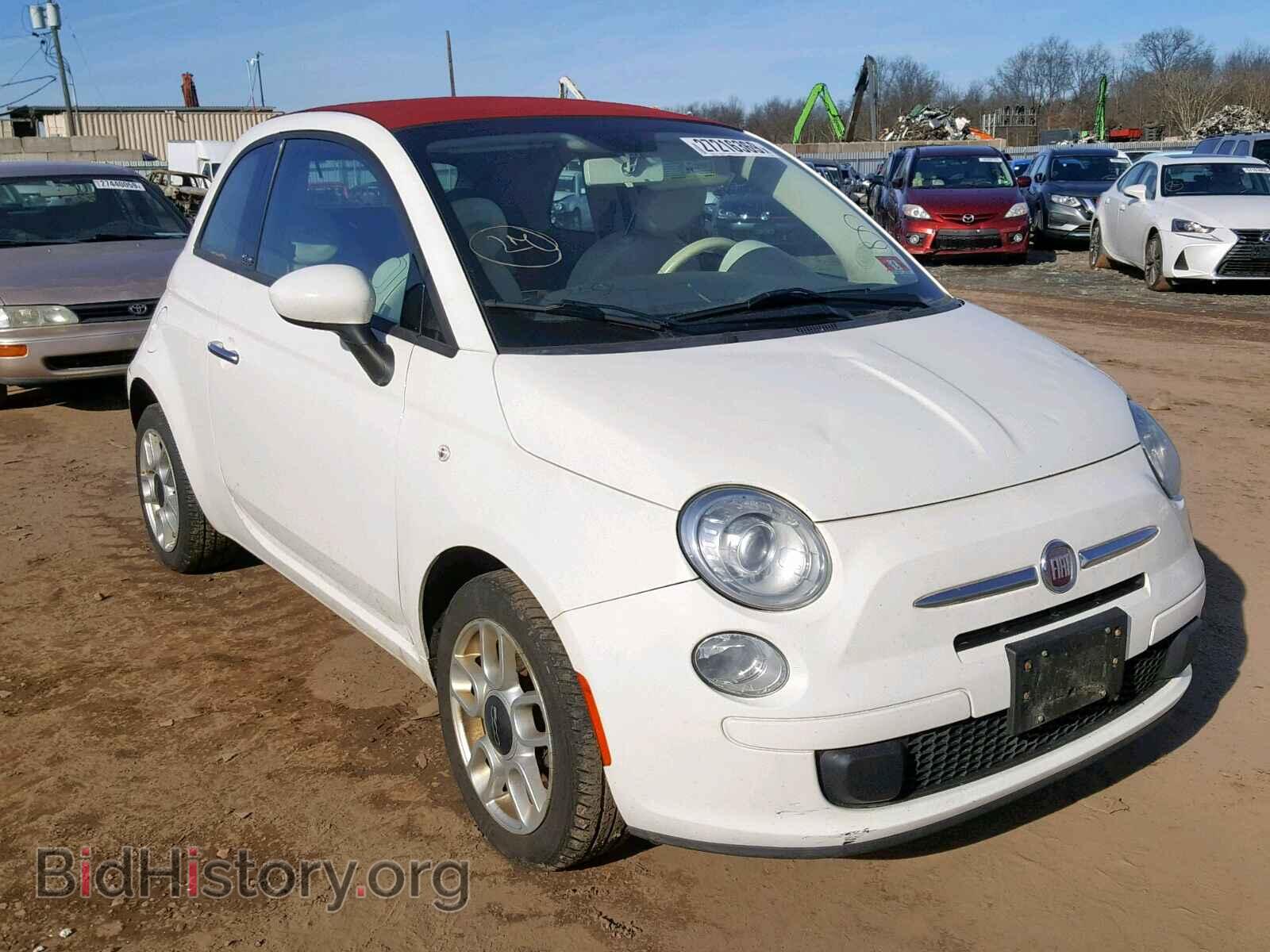 Photo 3C3CFFDR5DT554851 - FIAT 500 2013