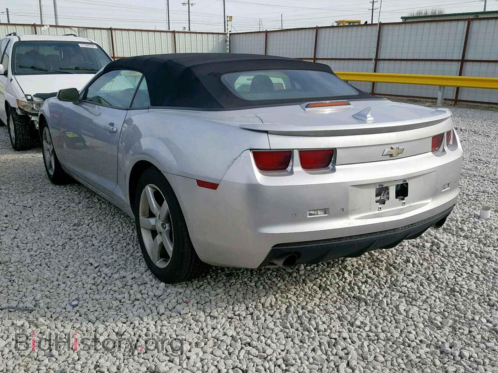 2012 CHEVROLET CAMARO - VIN: 2G1FC3D32C9123437 - Фото 3
