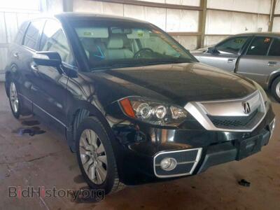 2011 Acura RDX TECHNO, черный — VIN 5J8TB1H54BA007559, Copart