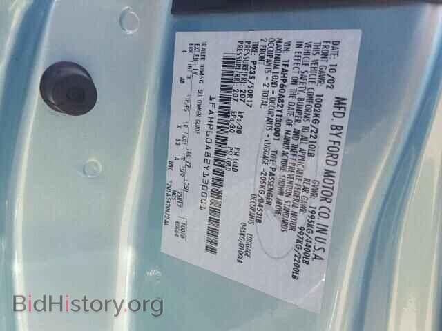 2002 FORD TBIRD - VIN: 1FAHP60A82Y130001 - Фото 10