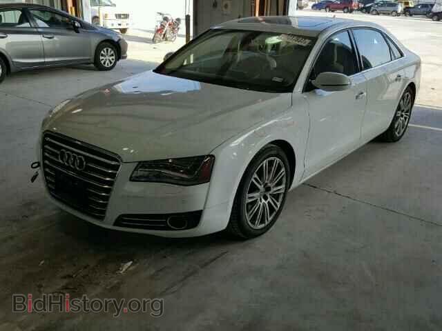 2013 AUDI A8 - VIN: WAUR2AFD3DN018628 - Фото 2