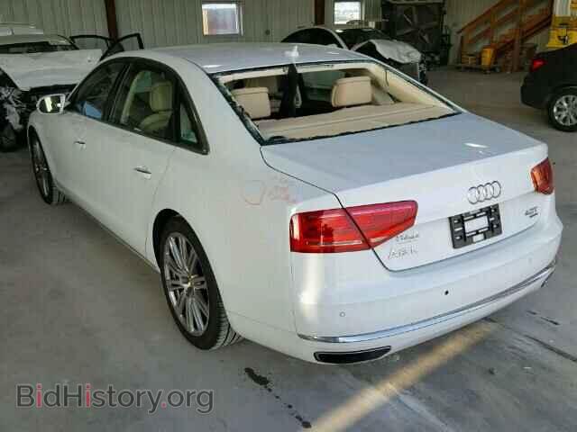 2013 AUDI A8 - VIN: WAUR2AFD3DN018628 - Фото 3