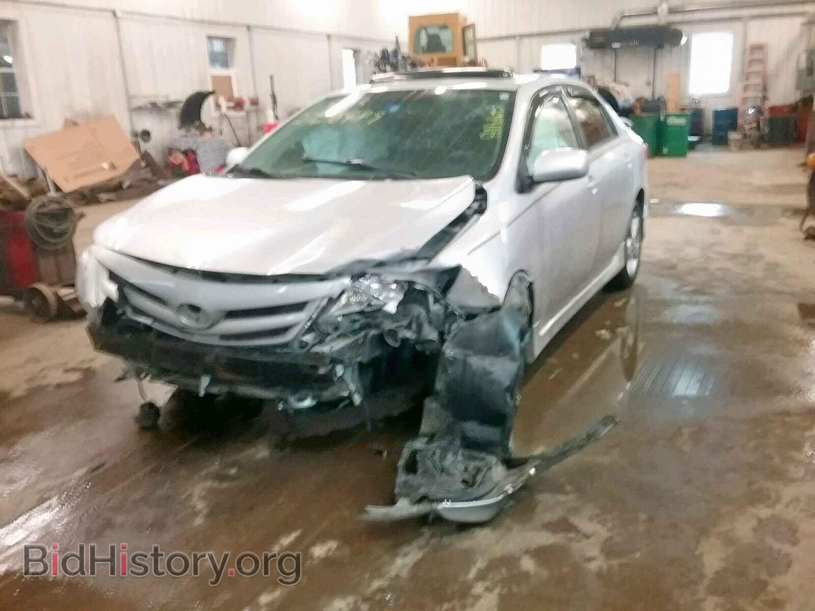 2011 TOYOTA COROLLA BA - VIN: 2T1BU4EE9BC631167 - Фото 2