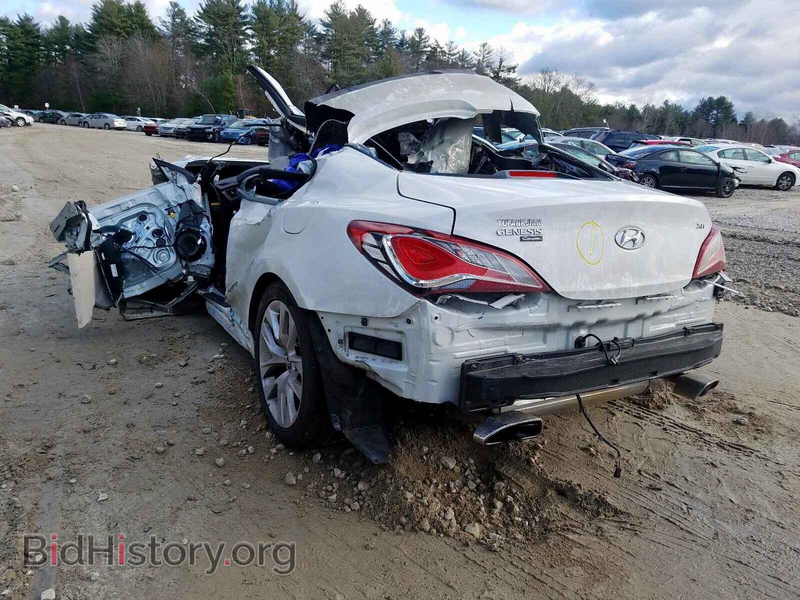 2013 HYUNDAI GENESIS - VIN: KMHHT6KD5DU106516 - Фото 3