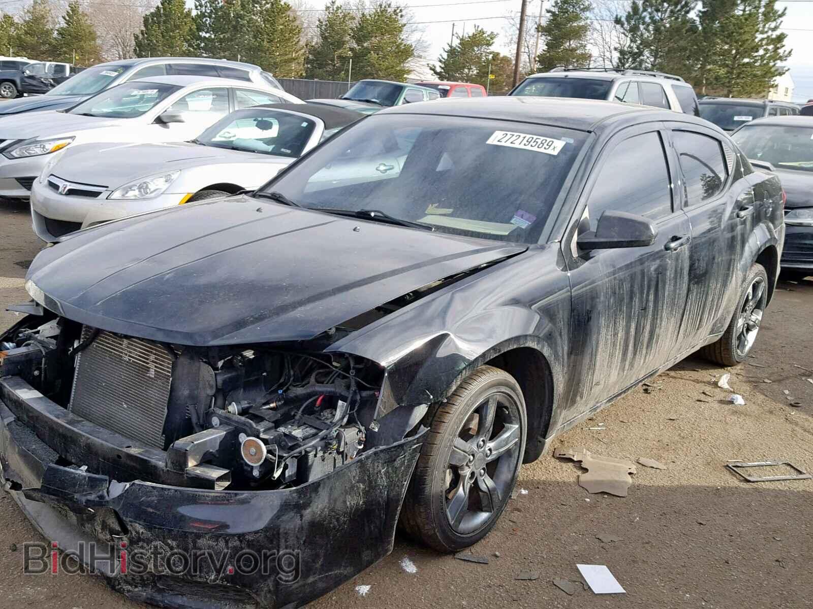 2014 DODGE AVENGER - VIN: 1C3CDZAB4EN218480 - Фото 2