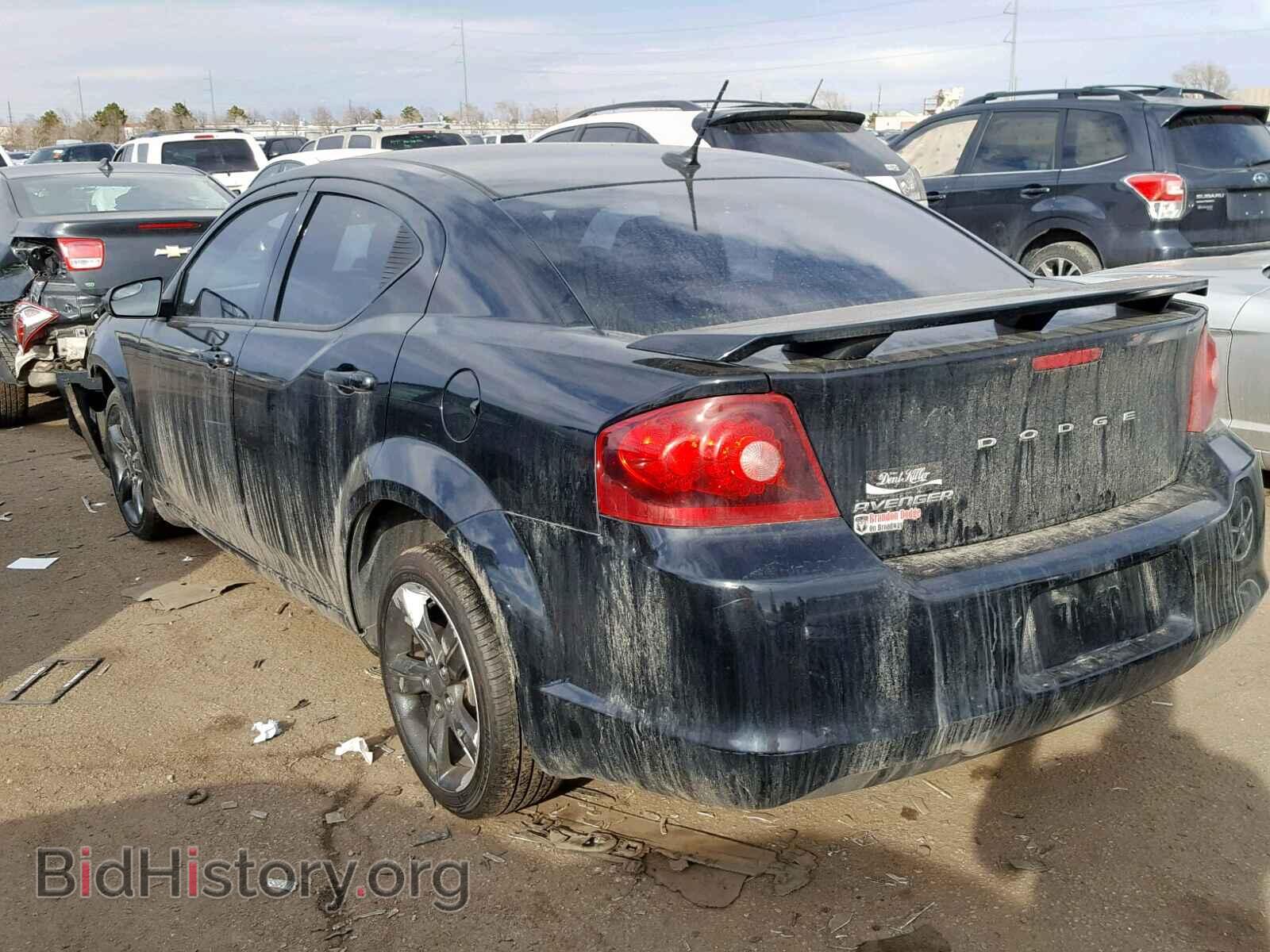 2014 DODGE AVENGER - VIN: 1C3CDZAB4EN218480 - Фото 3