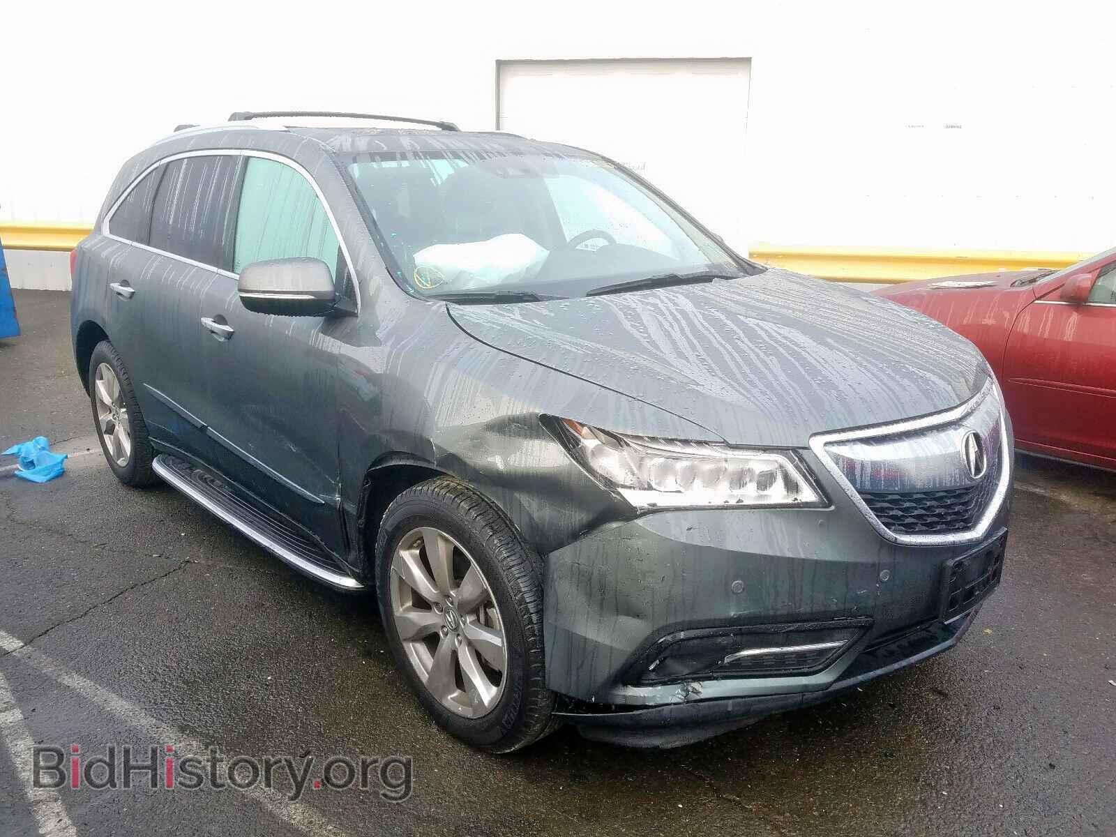 Фотография 5FRYD4H9XGB043238 - ACURA MDX ADVANC 2016