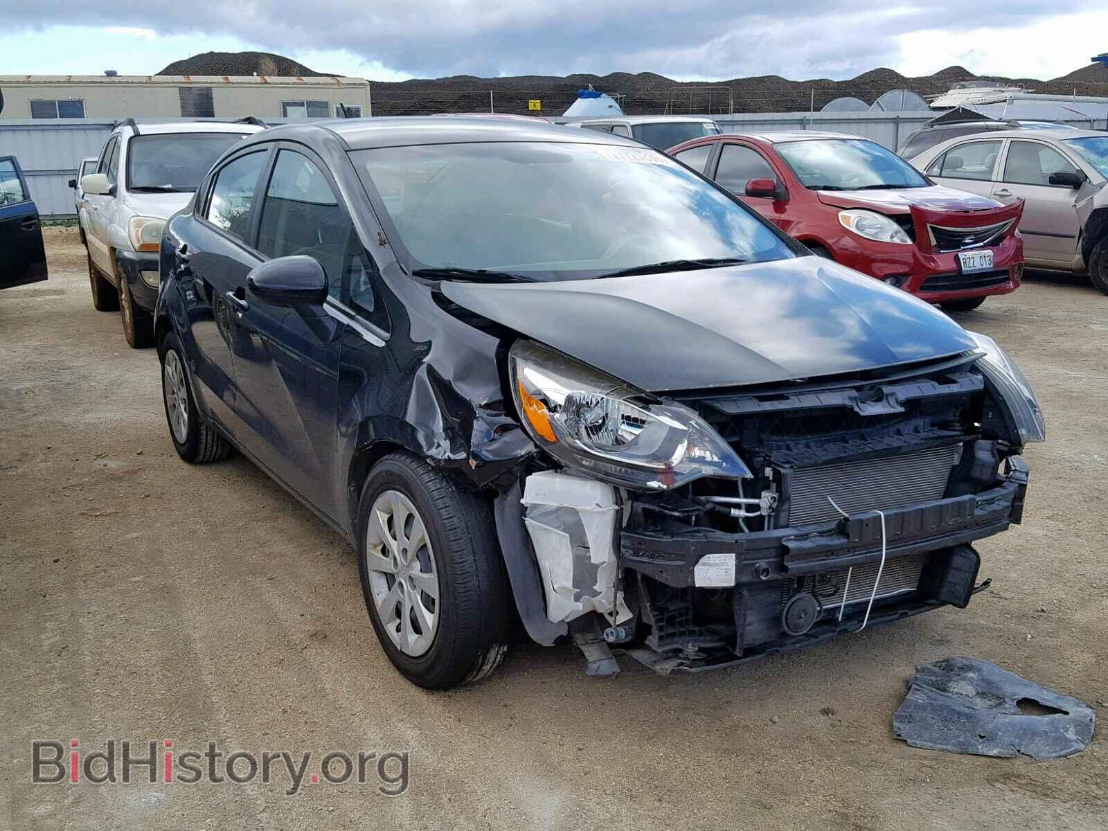 Фотография KNADM4A39E6399532 - KIA RIO 2014