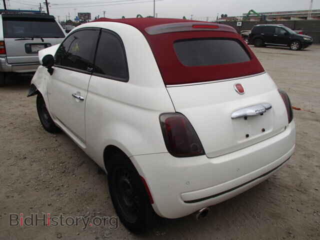 2012 FIAT 500 - VIN: 3C3CFFDR3CT195224 - Фото 3