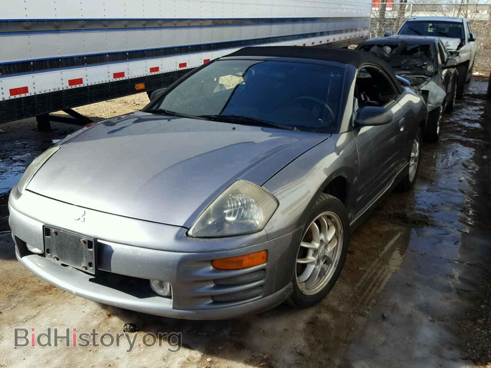 2002 MITSUBISHI ECLIPSE - VIN: 4A3AE85H52E105168 - Фото 2