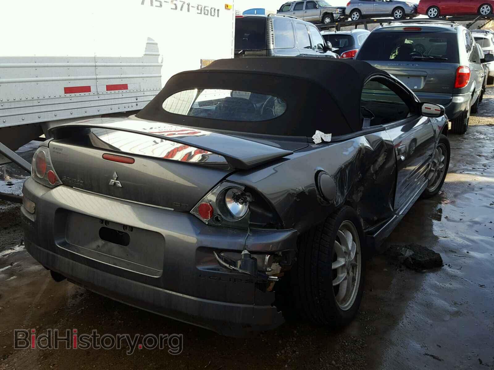 2002 MITSUBISHI ECLIPSE - VIN: 4A3AE85H52E105168 - Фото 4