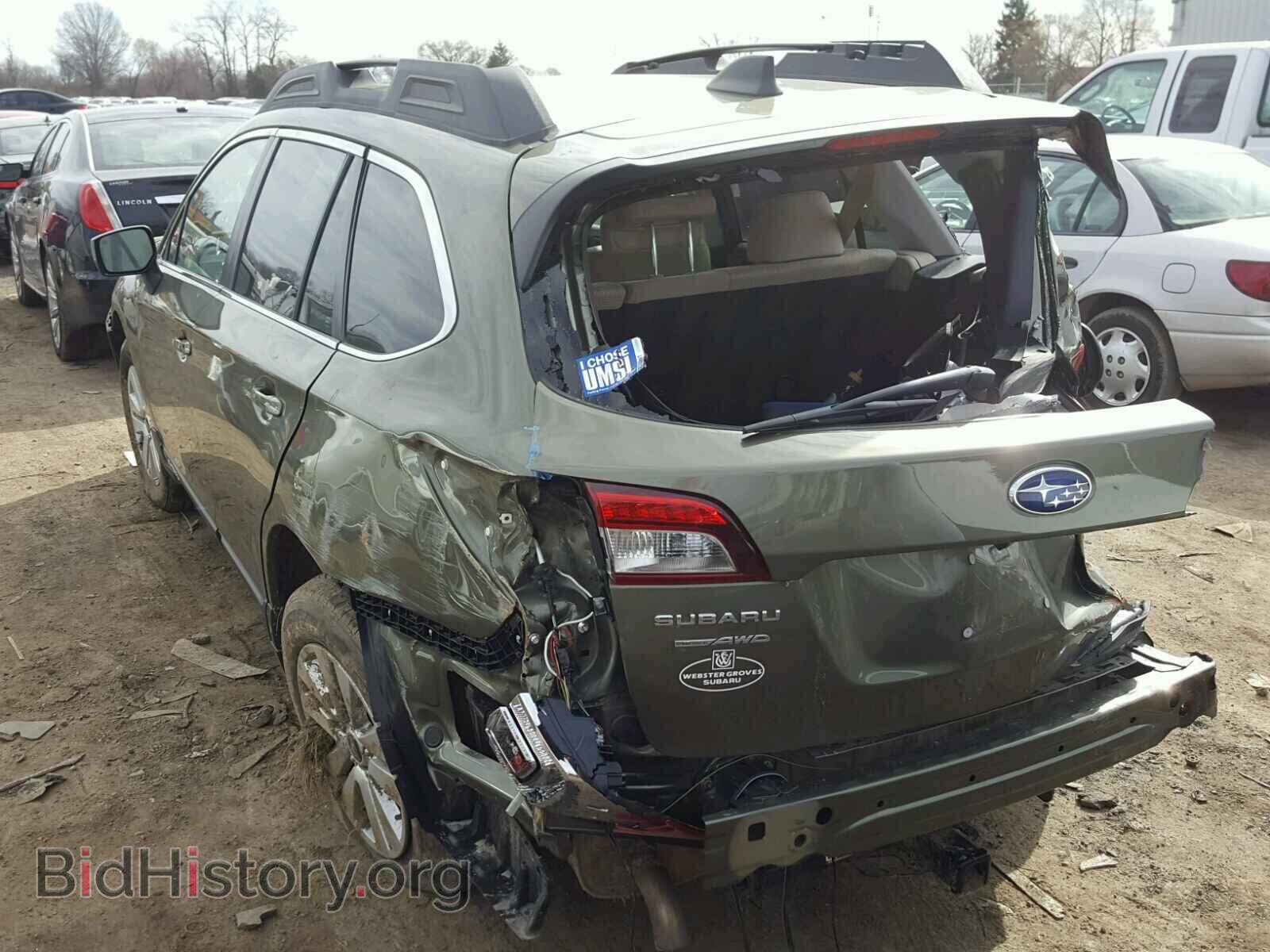 2016 SUBARU OUTBACK - VIN: 4S4BSBDCXG3359816 - Фото 3