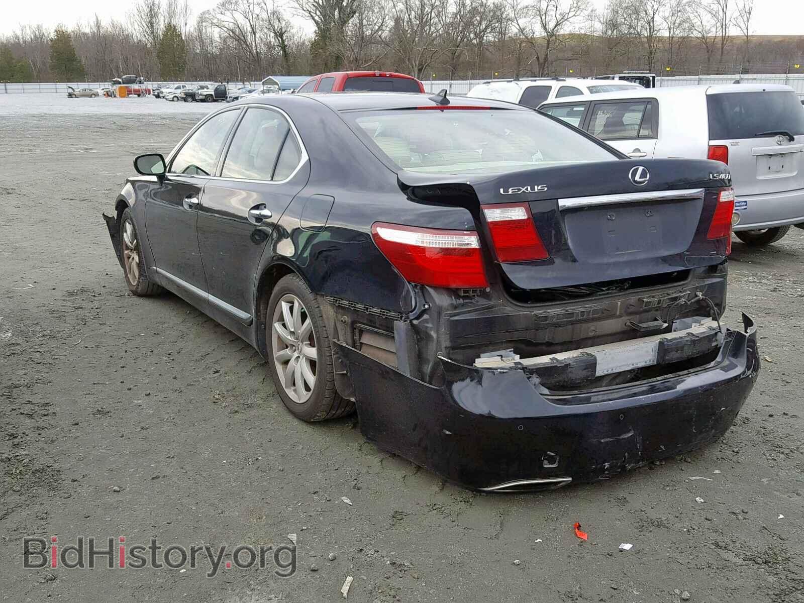 2007 LEXUS LS460 - VIN: JTHBL46F875048456 - Фото 3