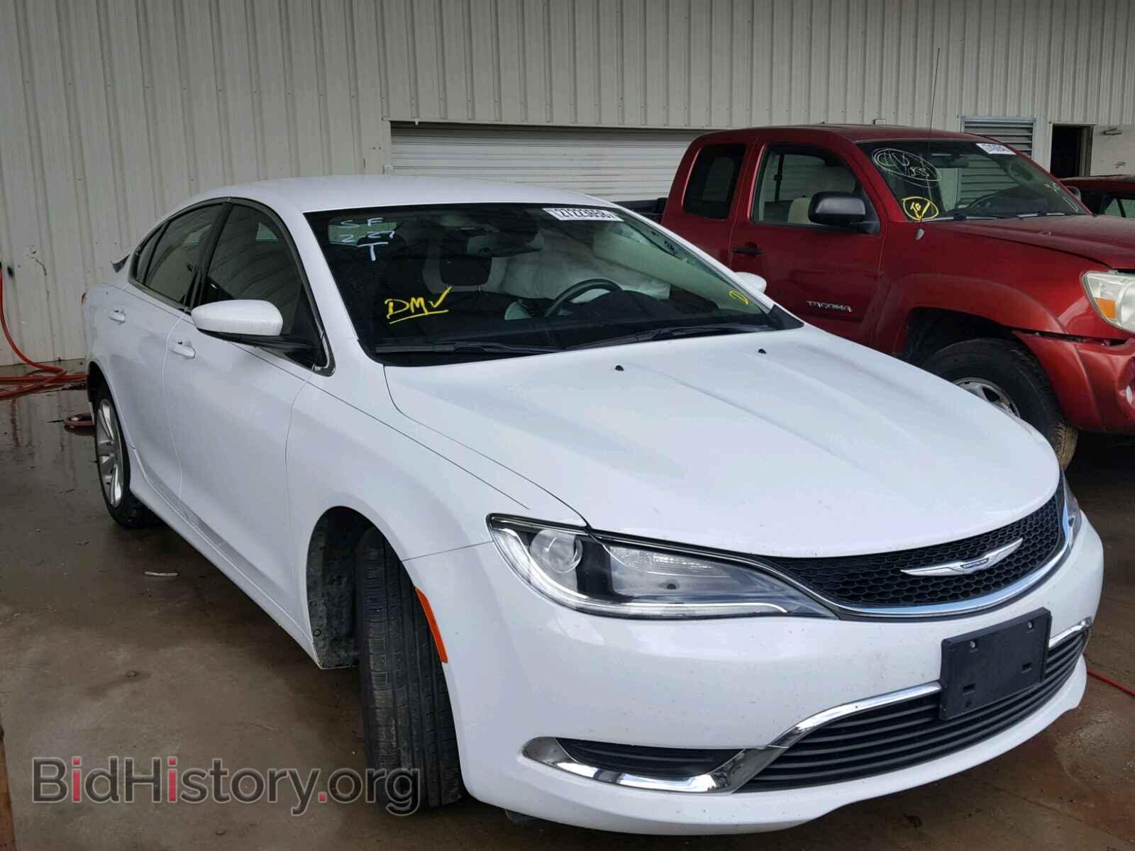 Фотография 1C3CCCAB0FN720887 - CHRYSLER 200 2015