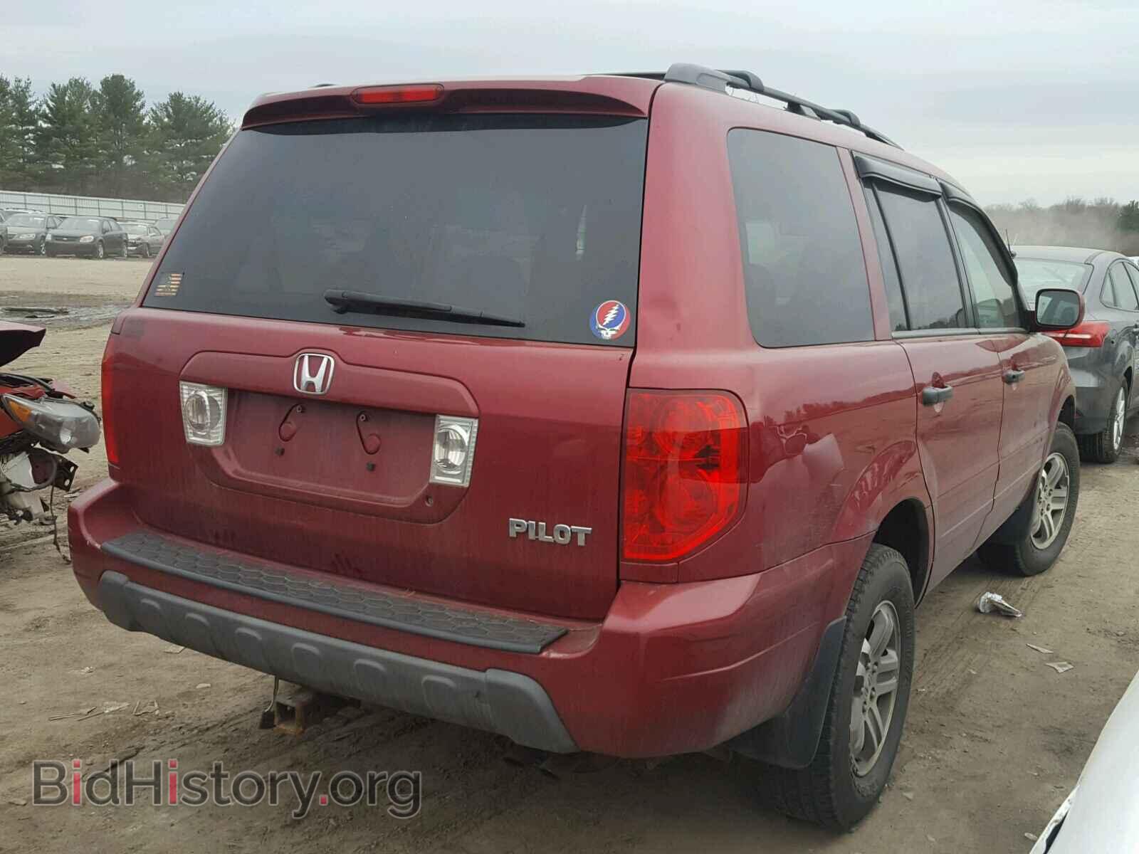 2005 HONDA PILOT - VIN: 5FNYF18635B065496 - Фото 4