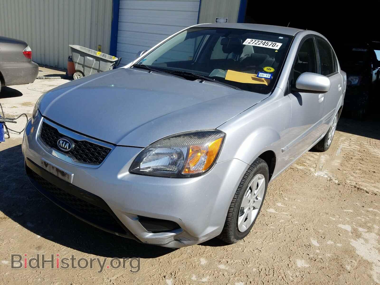 2011 KIA RIO BASE - VIN: KNADH4A32B6916394 - Фото 2