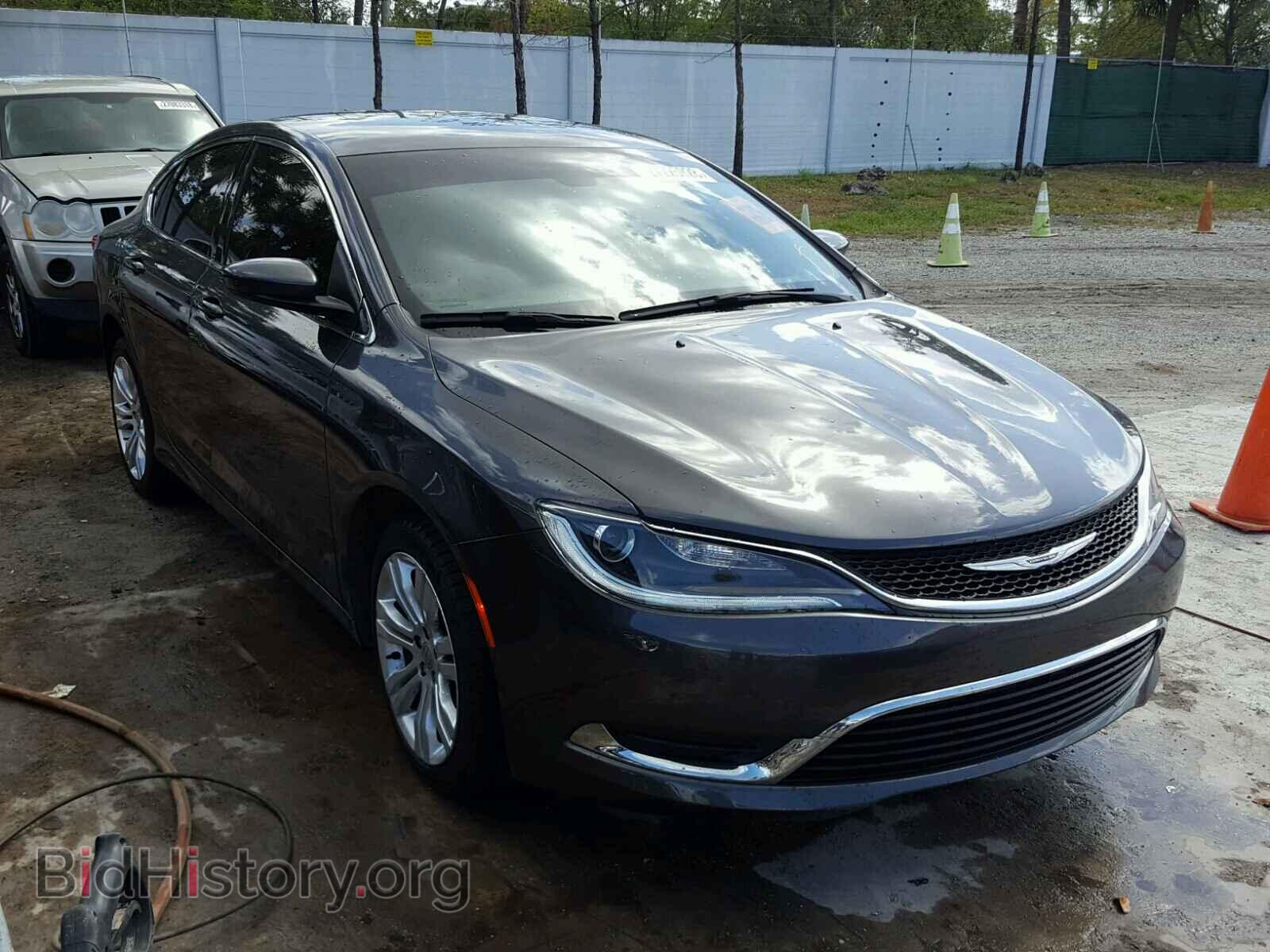 Фотография 1C3CCCABXFN752648 - CHRYSLER 200 2015