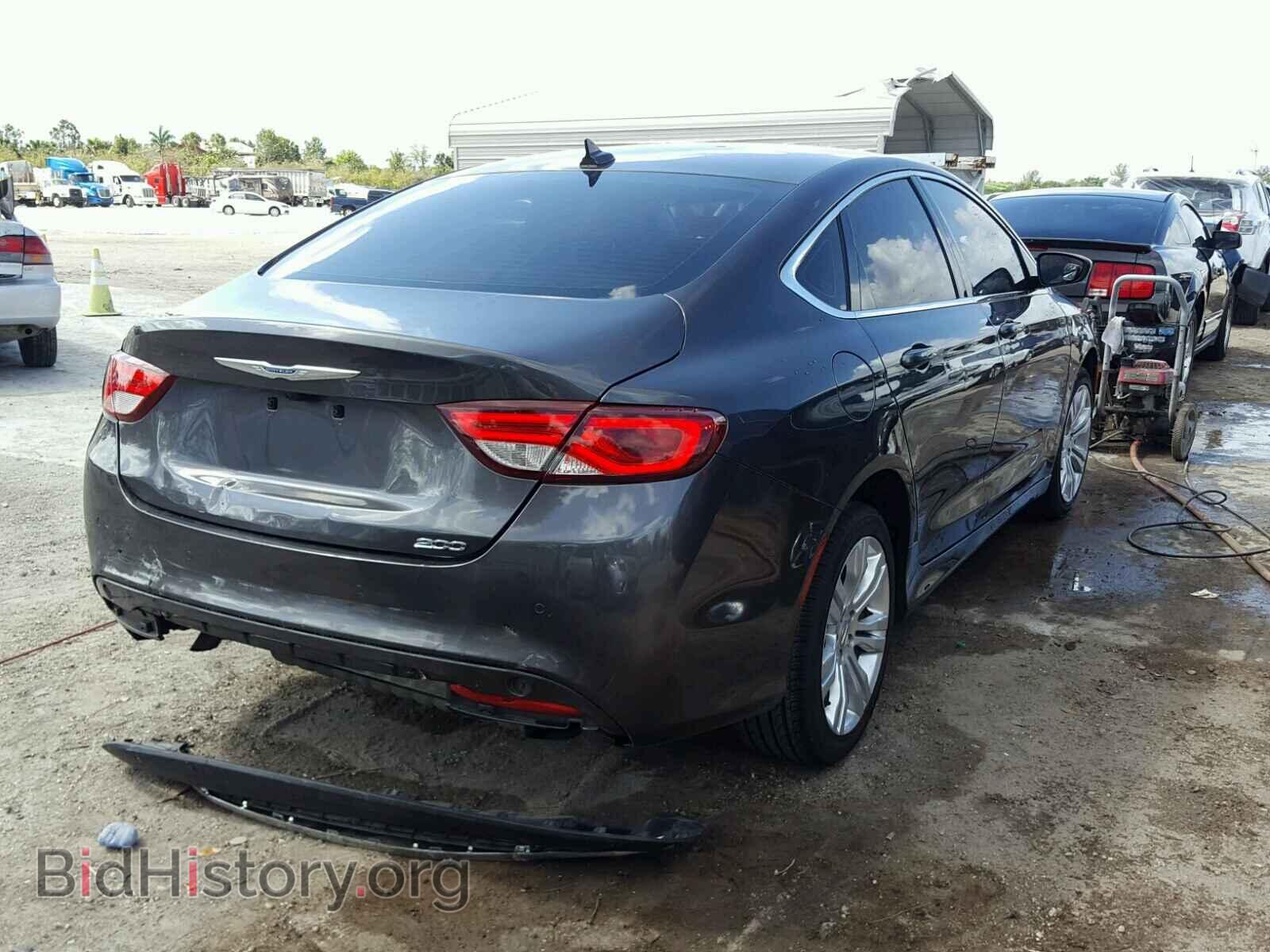 2015 CHRYSLER 200 - VIN: 1C3CCCABXFN752648 - Фото 4
