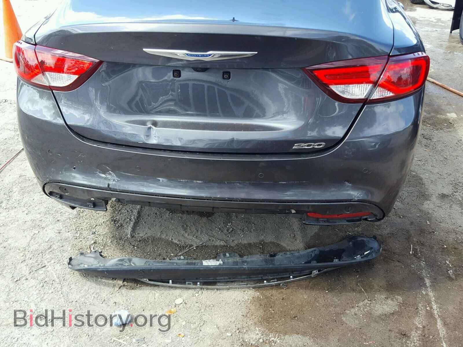 2015 CHRYSLER 200 - VIN: 1C3CCCABXFN752648 - Фото 9