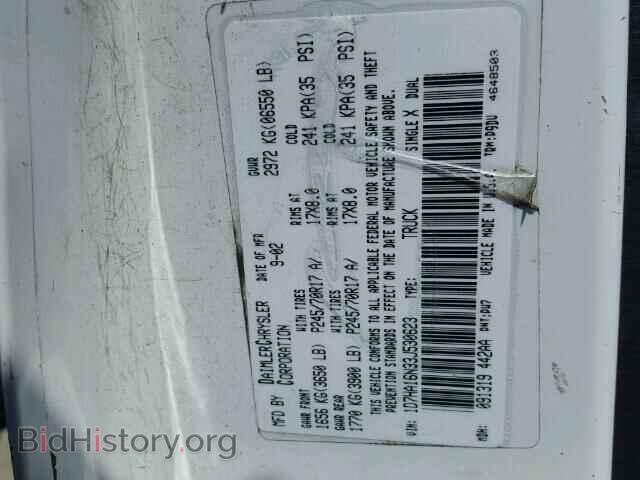 2003 DODGE RAM 1500 - VIN: 1D7HA16N33J530623 - Фото 10