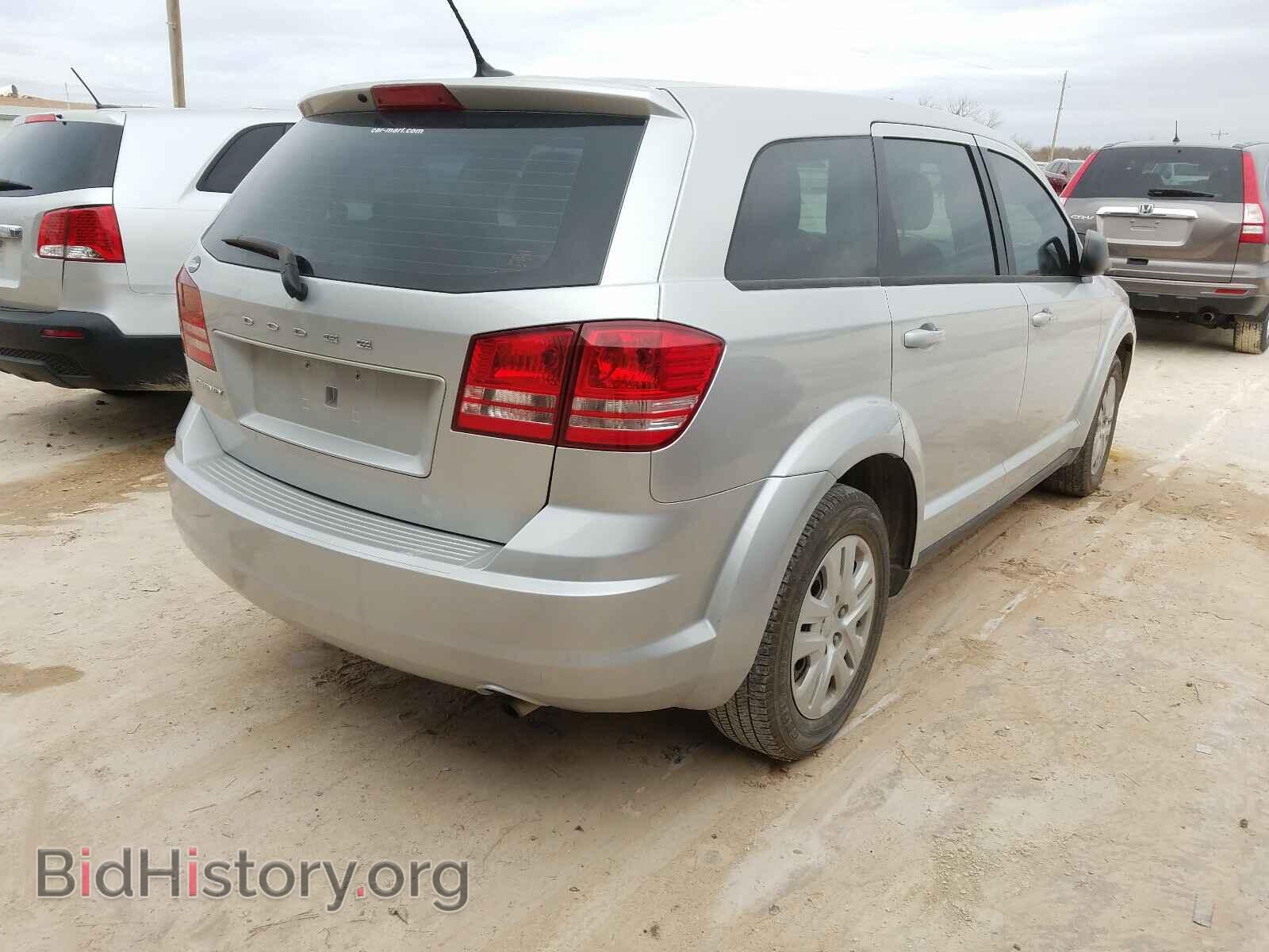 2014 DODGE JOURNEY - VIN: 3C4PDCABXET156870 - Фото 4