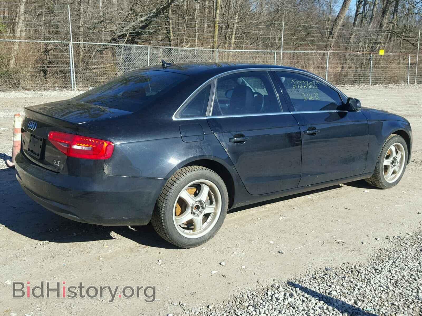 2013 AUDI A4 - VIN: WAUHFAFL2DA190194 - Фото 4