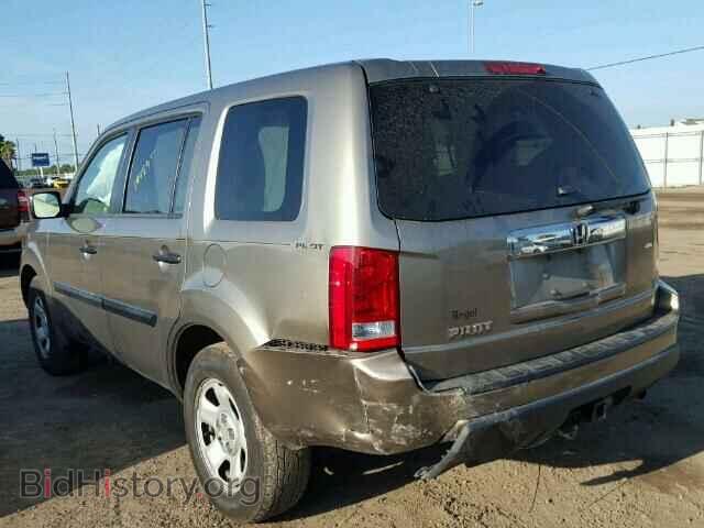 2009 HONDA PILOT - VIN: 5FNYF38219B021348 - Фото 3