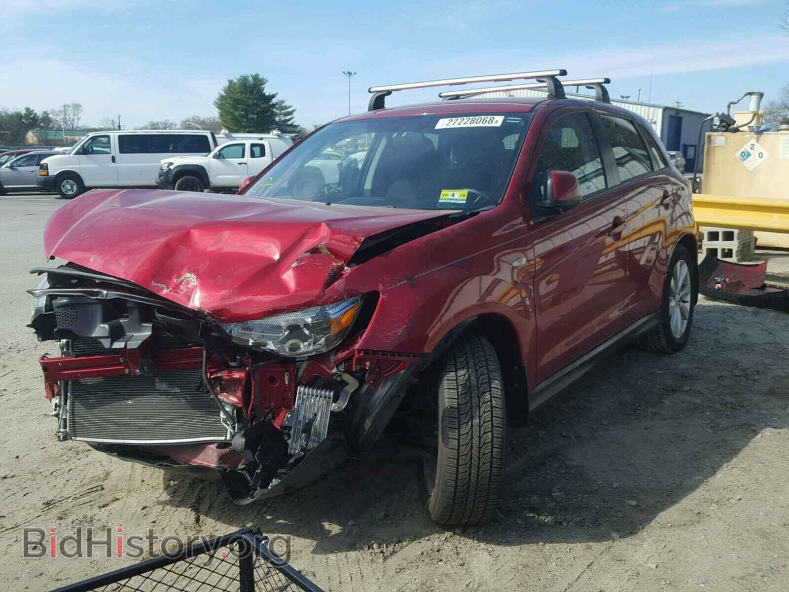 2013 MITSUBISHI OUTLANDER - VIN: 4A4AP3AU8DE002986 - Фото 2