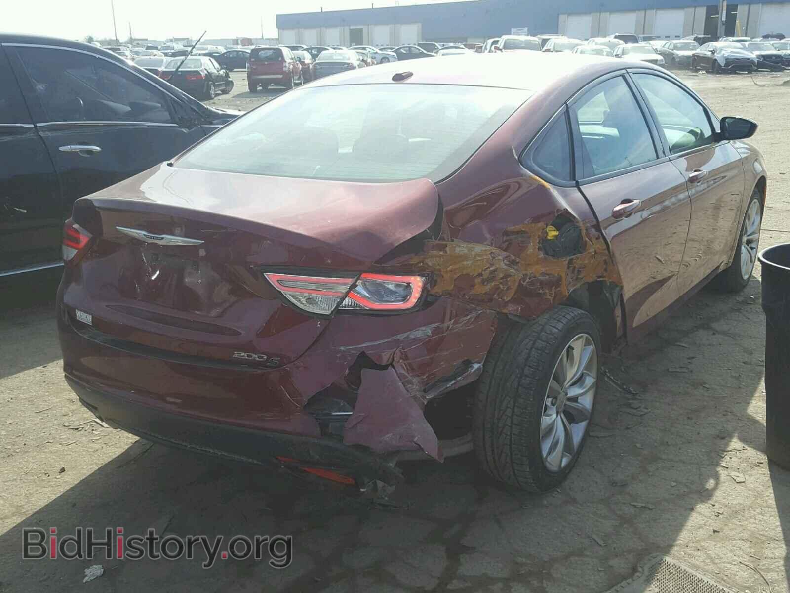 2015 CHRYSLER 200 - VIN: 1C3CCCBB3FN717478 - Фото 4