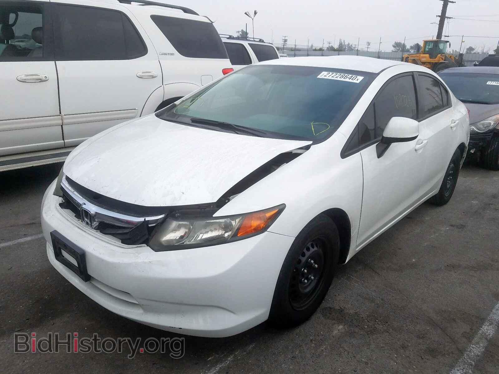 2012 HONDA CIVIC - VIN: 19XFB2F51CE354477 - Фото 2