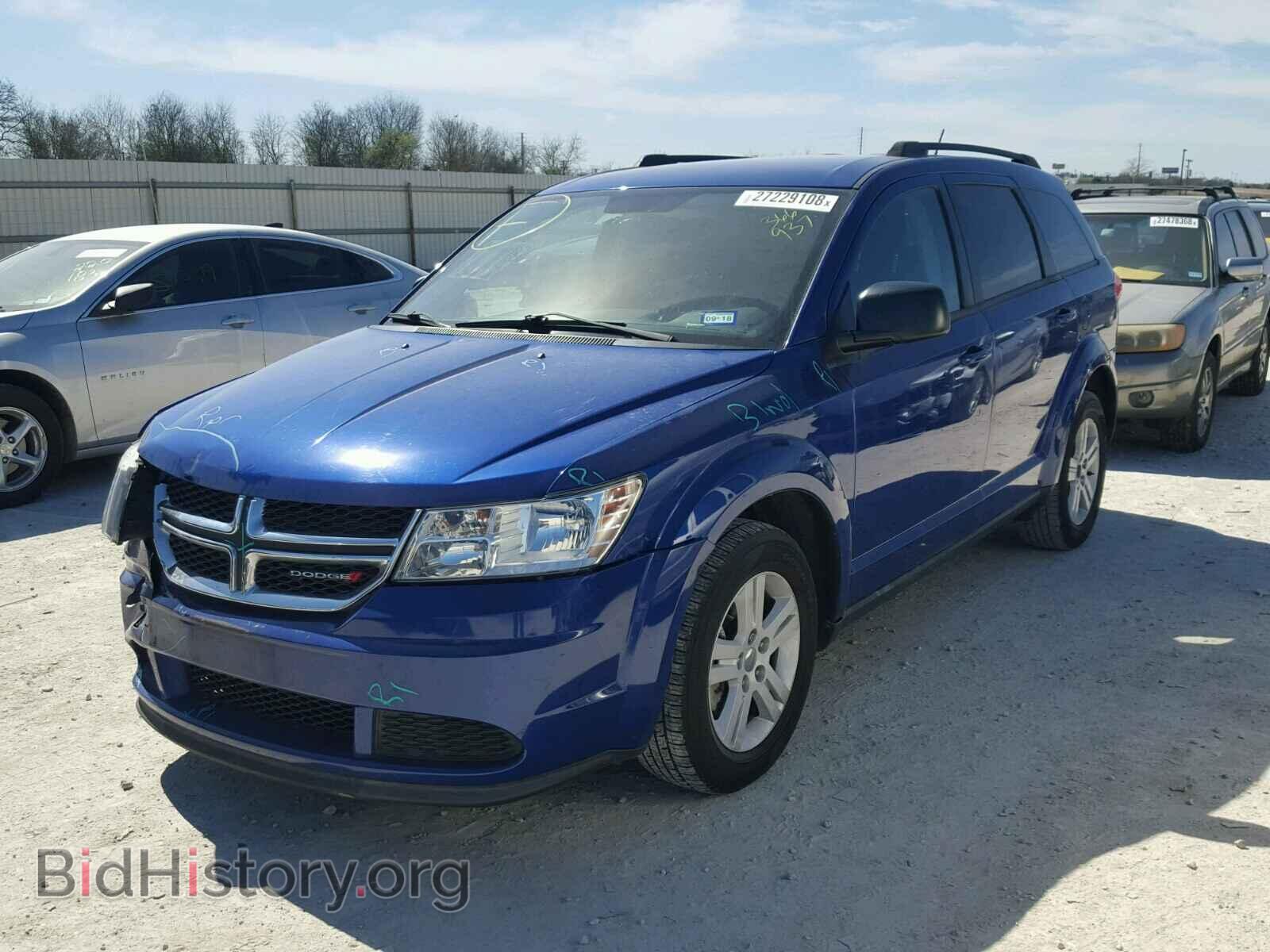 2012 DODGE JOURNEY - VIN: 3C4PDCAB7CT366937 - Фото 2