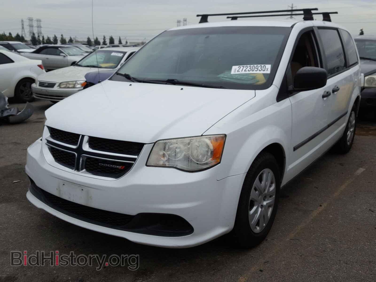 2014 DODGE CARAVAN - VIN: 2C4RDGBG7ER194683 - Фото 2