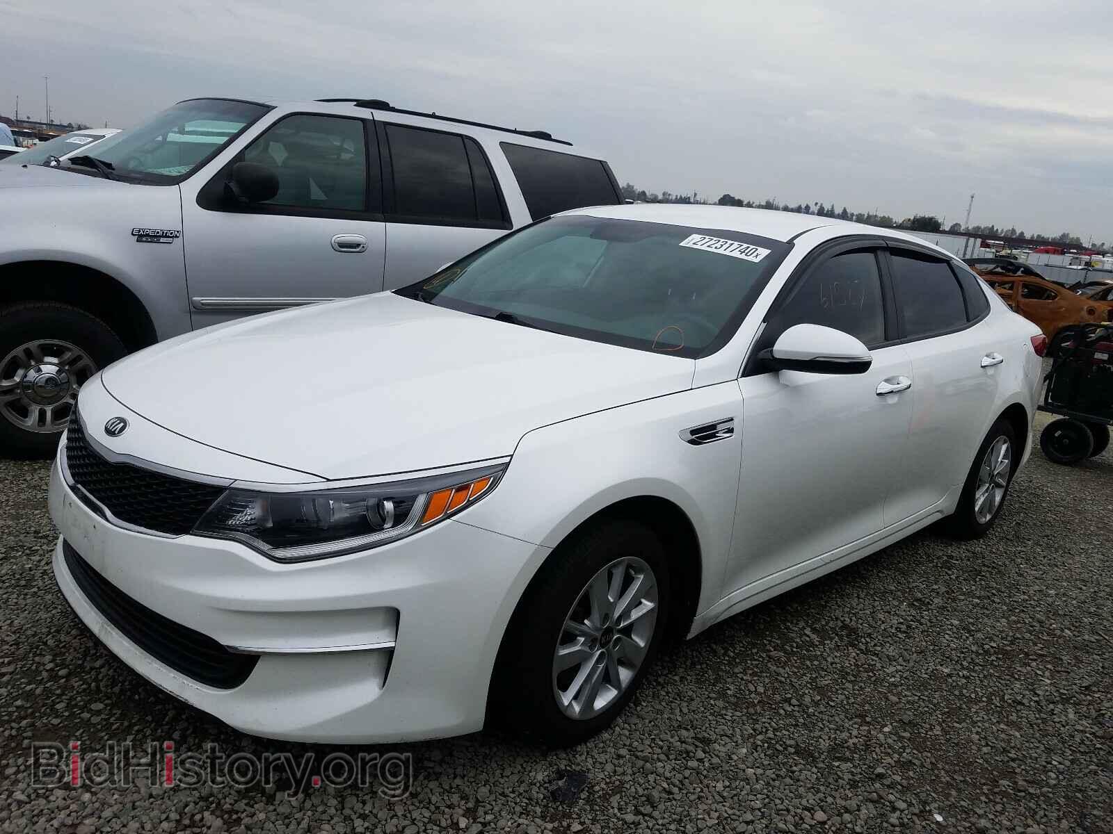2017 KIA OPTIMA - VIN: KNAGT4L33H5163885 - Фото 2