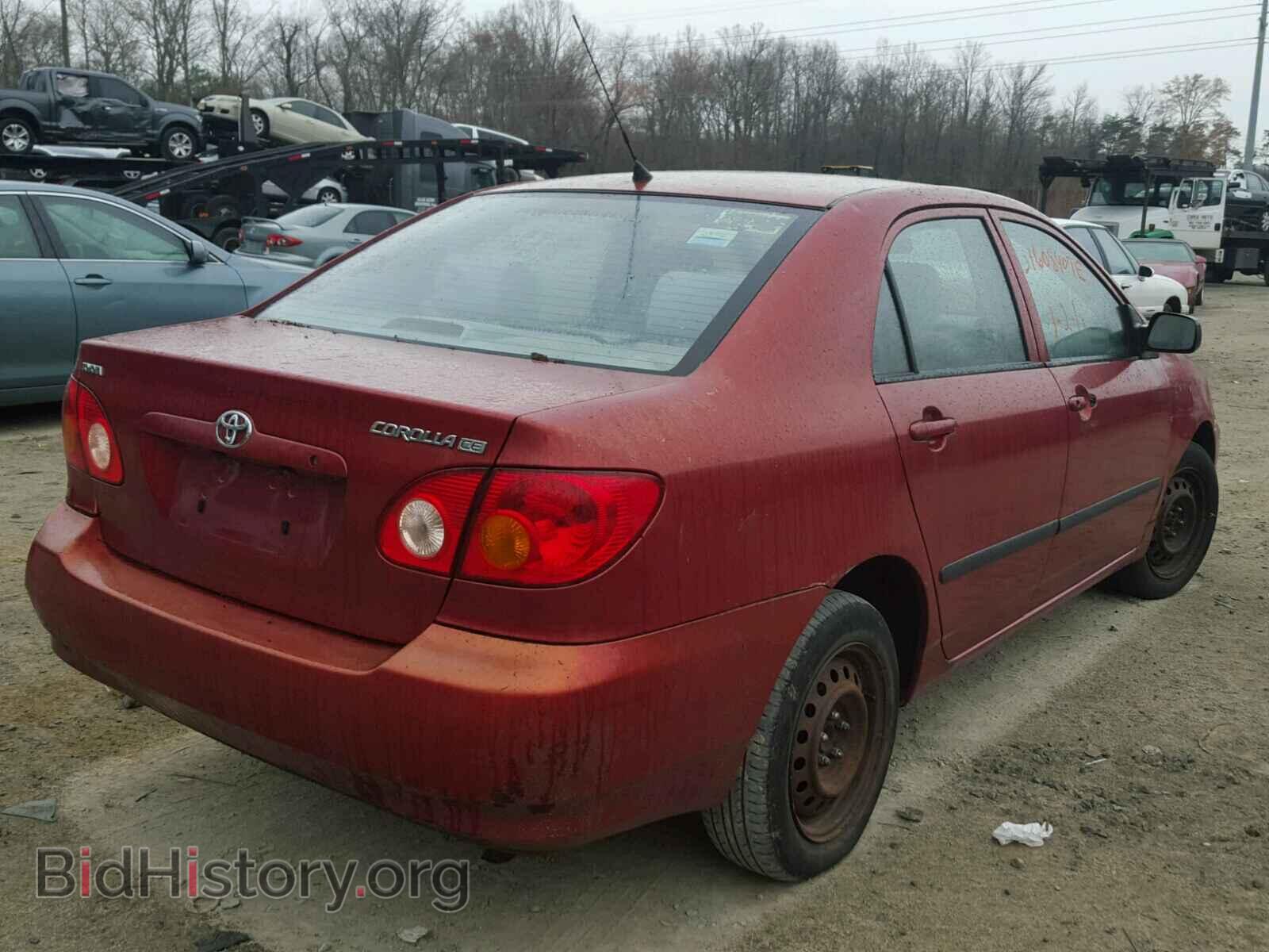 2003 TOYOTA COROLLA - VIN: 1NXBR32E93Z057976 - Фото 4