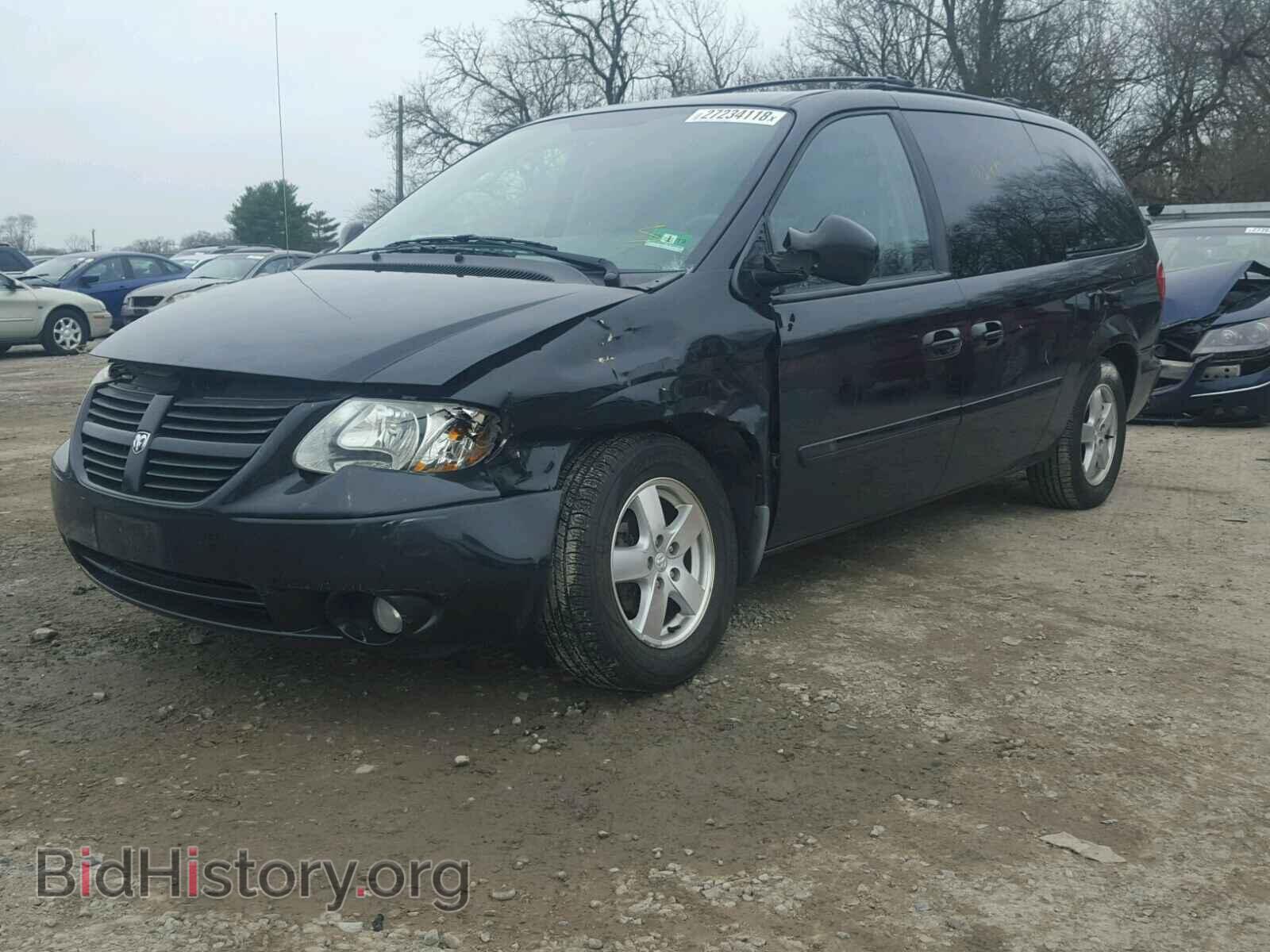 2007 DODGE CARAVAN - VIN: 2D4GP44LX7R313176 - Фото 2