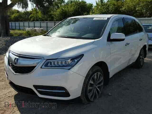 2014 ACURA MDX - VIN: 5FRYD3H47EB011911 - Фото 2