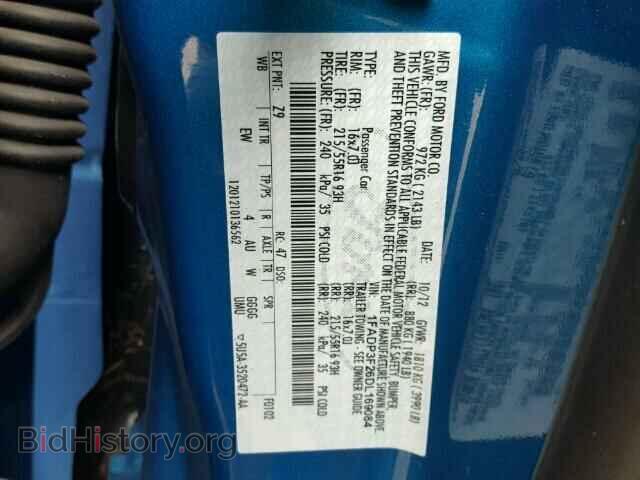2013 FORD FOCUS - VIN: 1FADP3F26DL169084 - Photo 10