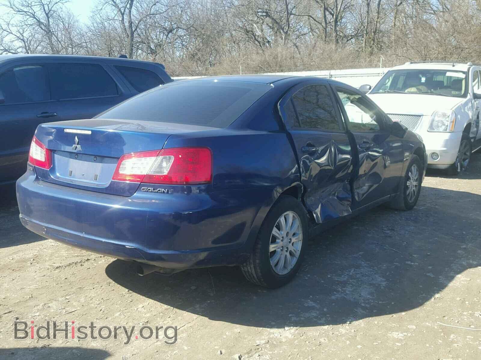 2009 MITSUBISHI GALANT - VIN: 4A3AB36F09E011024 - Фото 4