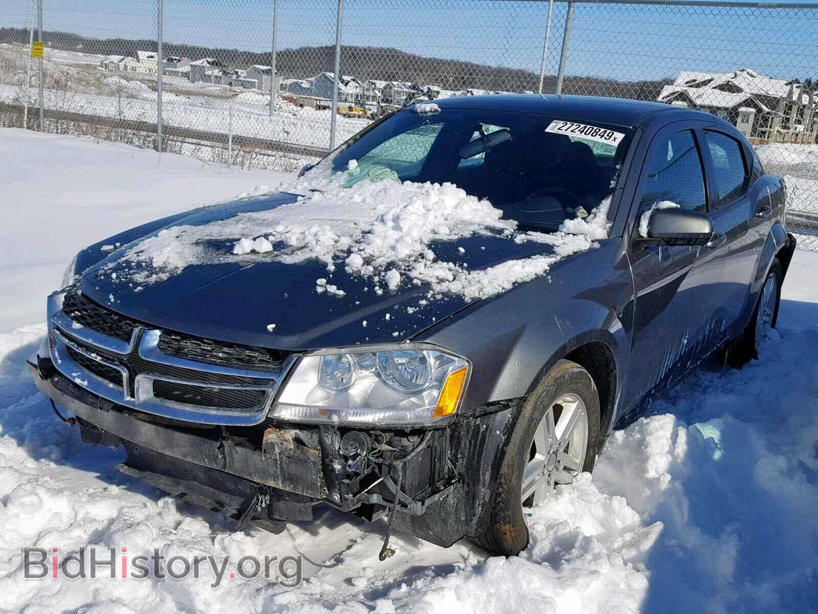 2013 DODGE AVENGER - VIN: 1C3CDZCB6DN552375 - Фото 2