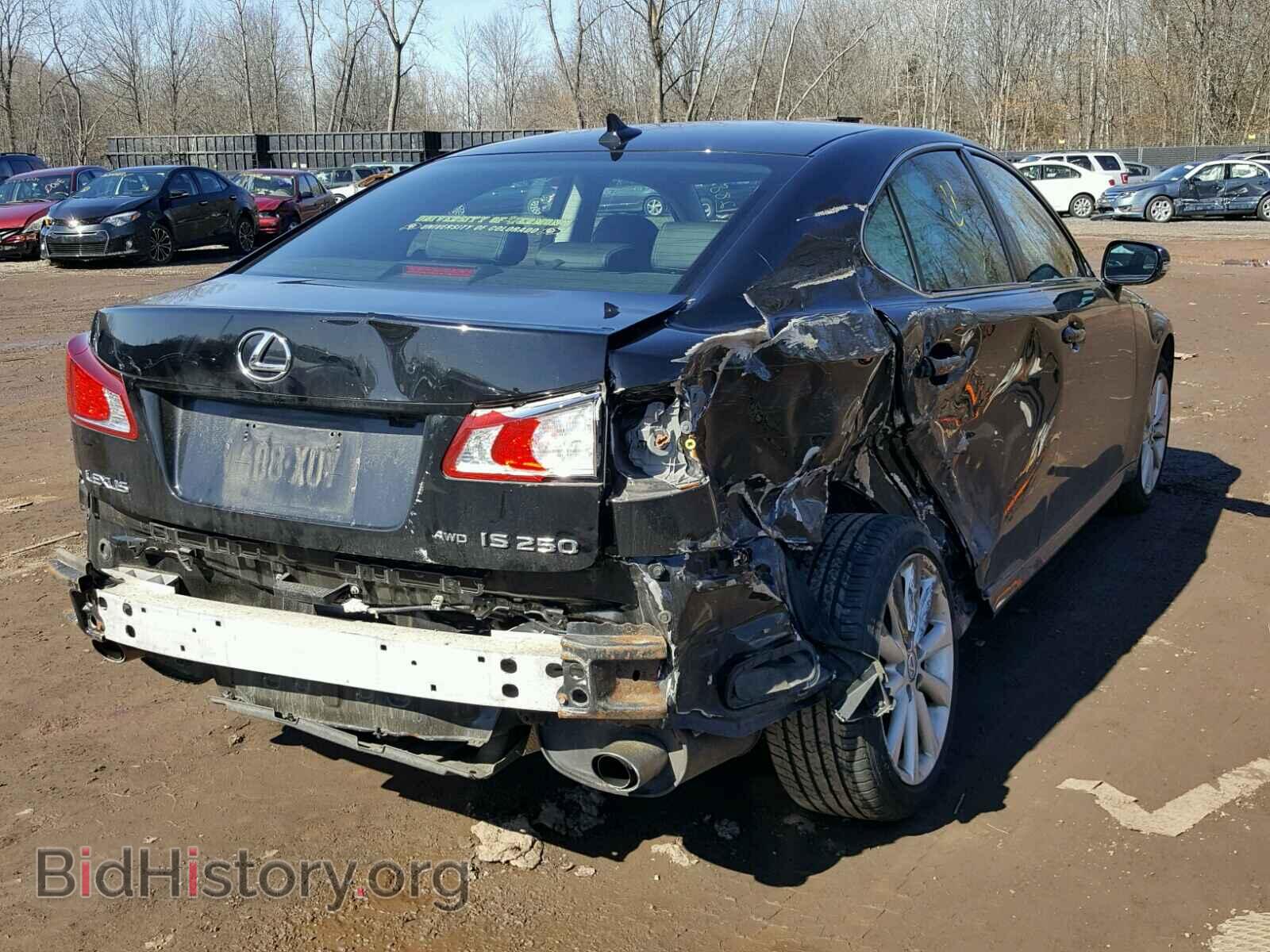 2009 LEXUS IS250 - VIN: JTHCK262095034837 - Фото 4