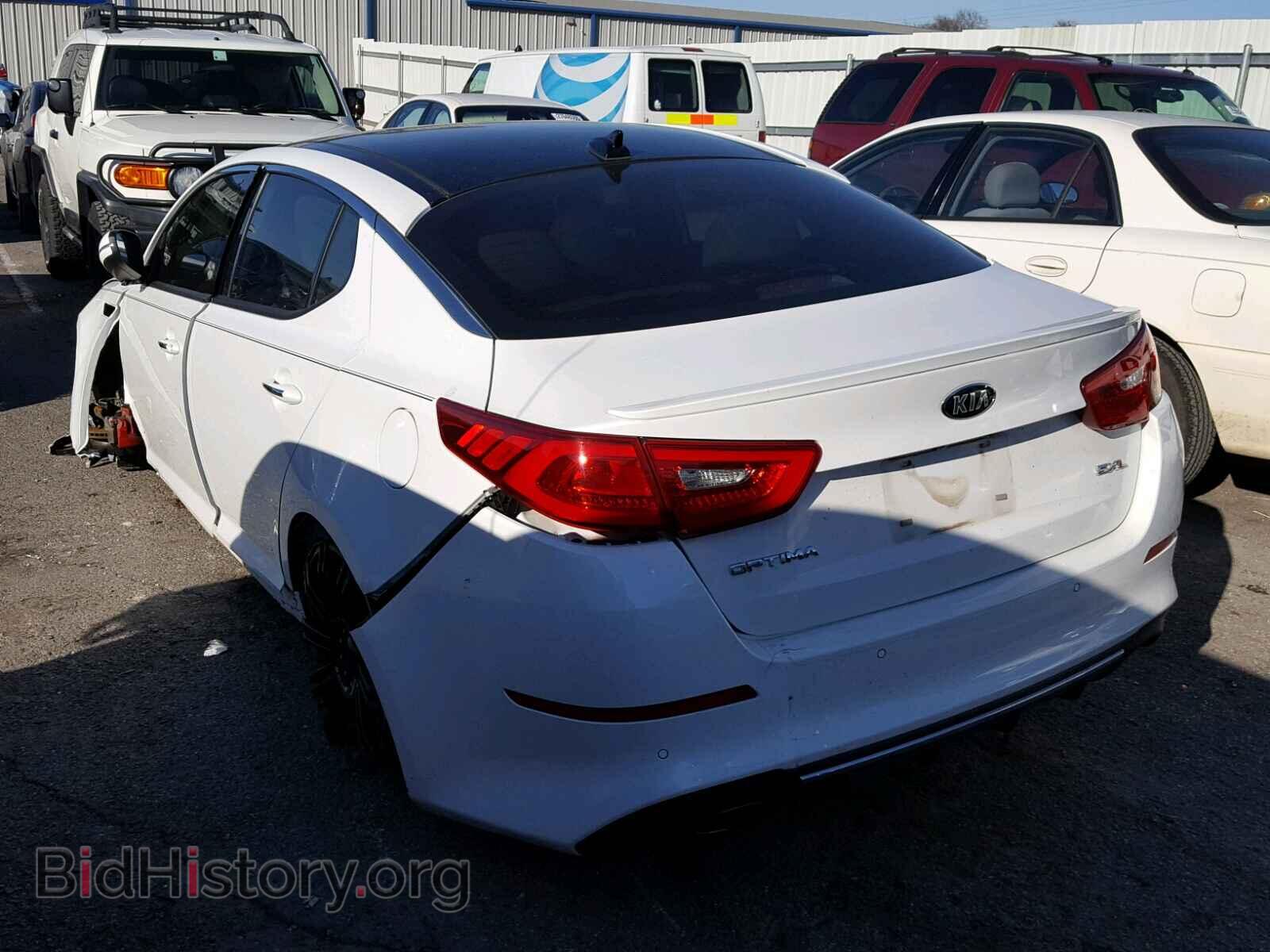 2015 KIA OPTIMA - VIN: 5XXGR4A6XFG371334 - Фото 3