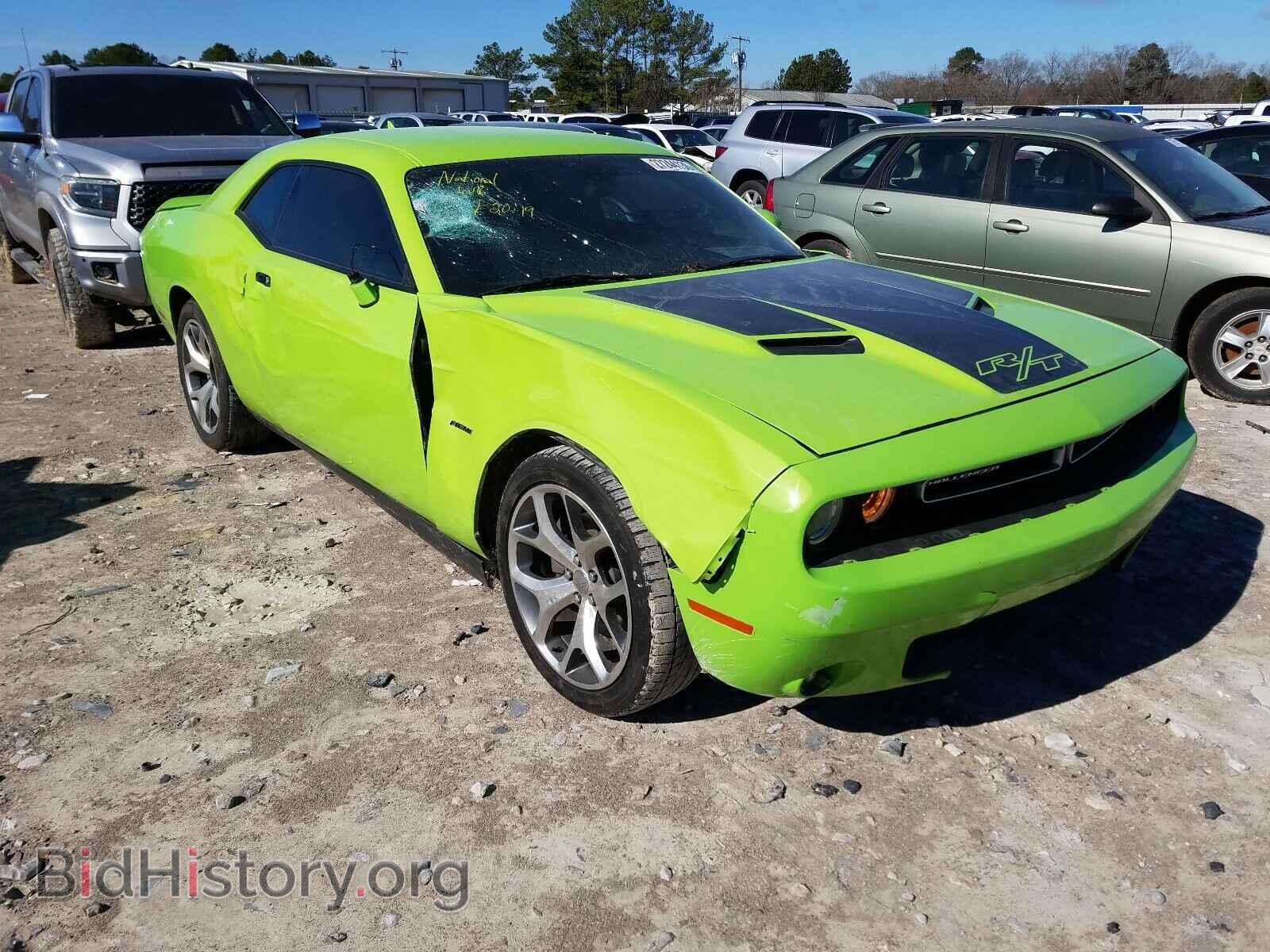 Photo 2C3CDZBT0FH706651 - DODGE CHALLENGER 2015
