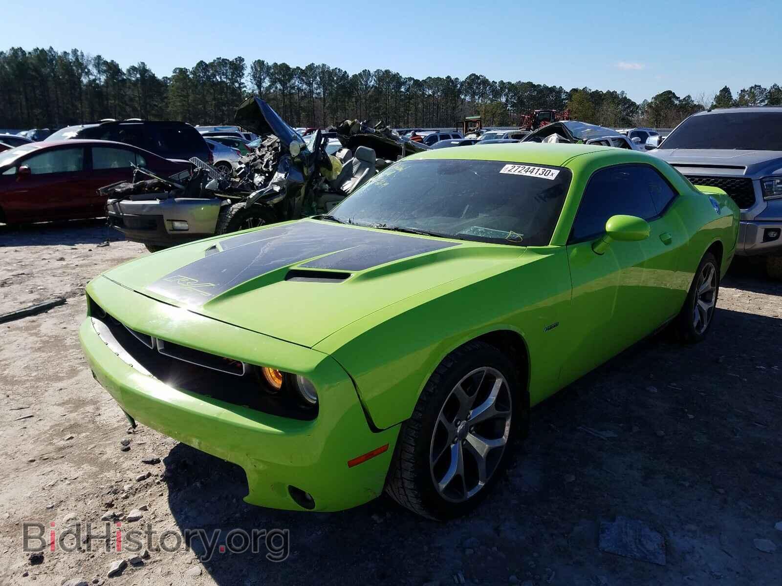 2015 DODGE CHALLENGER - VIN: 2C3CDZBT0FH706651 - Photo 2