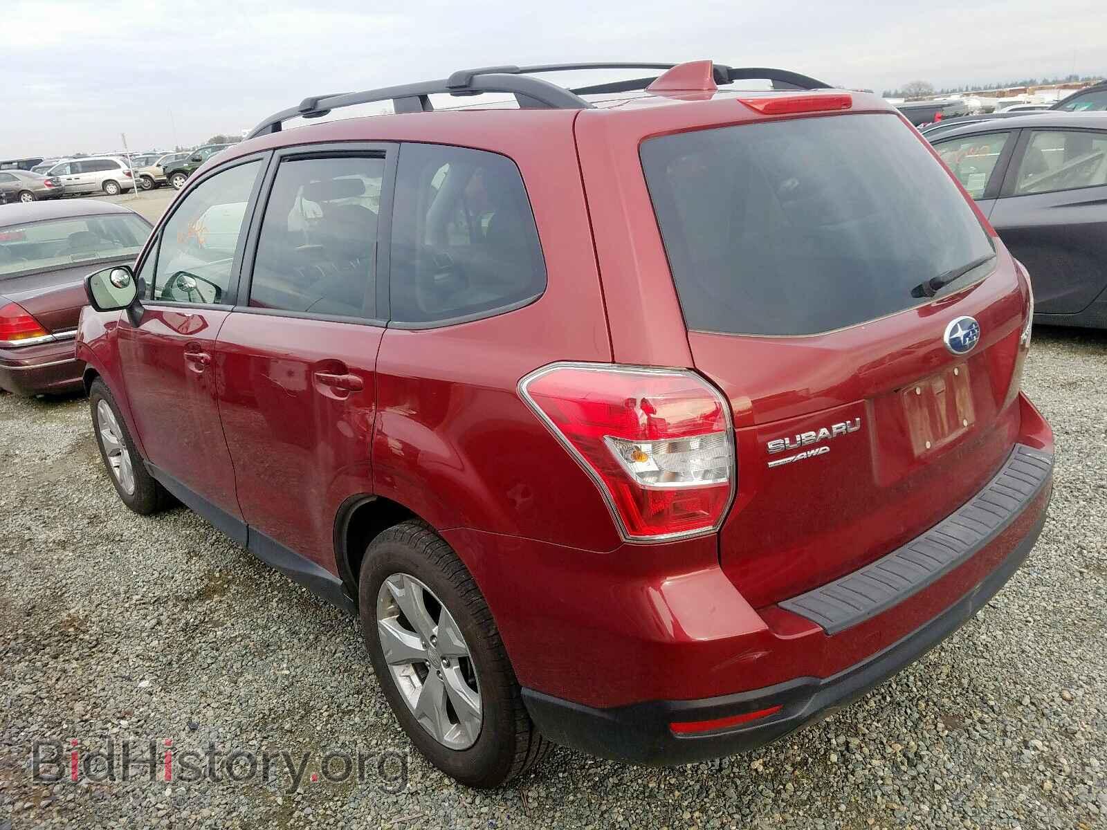 2016 SUBARU FORESTER - VIN: JF2SJAFC6GH551186 - Фото 3