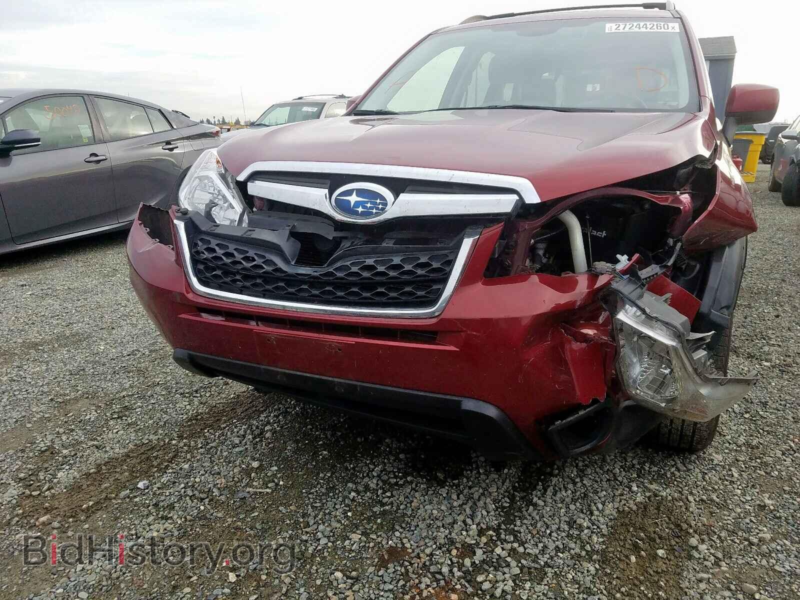 2016 SUBARU FORESTER - VIN: JF2SJAFC6GH551186 - Фото 9