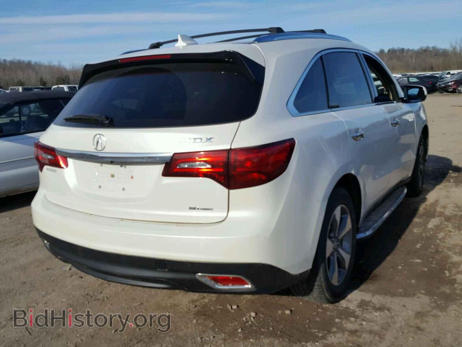 2014 ACURA MDX - VIN: 5FRYD4H27EB014683 - Photo 4